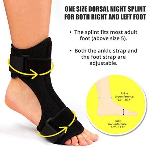 Chevillère de soutien pour la cheville et le pied – Réglable et légère