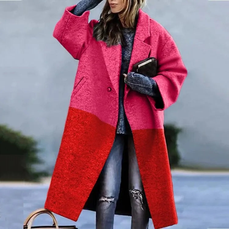 Chic Oversized Coat - Elegant, Comfortable Coat for All Occasions