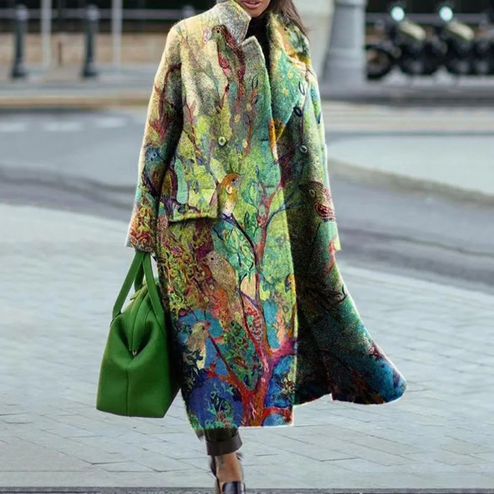 Chic Oversized Coat - Elegant, Comfortable Coat for All Occasions