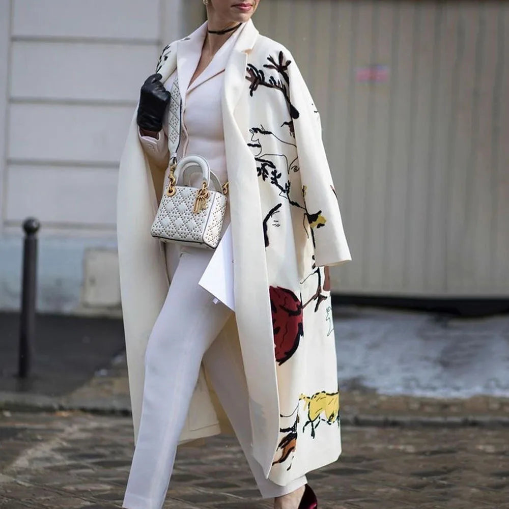 Chic Oversized Coat - Elegant, Comfortable Coat for All Occasions