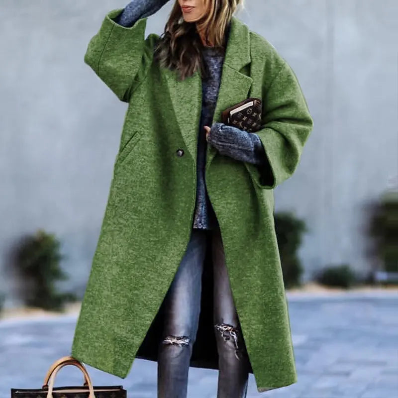Chic Oversized Coat - Elegant, Comfortable Coat for All Occasions