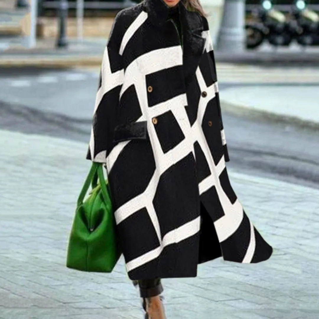 Chic Oversized Coat - Elegant, Comfortable Coat for All Occasions