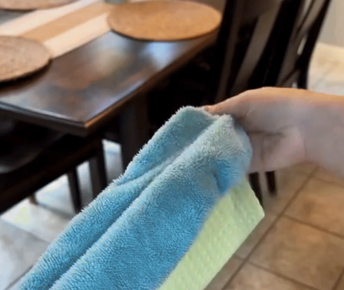 Chiffon de rechange réutilisable pour balai serpillère Swiffer