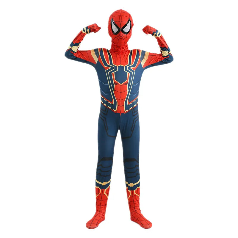 Children's Superhero Costume – Fancy Onesie for Halloween and Dress-Up