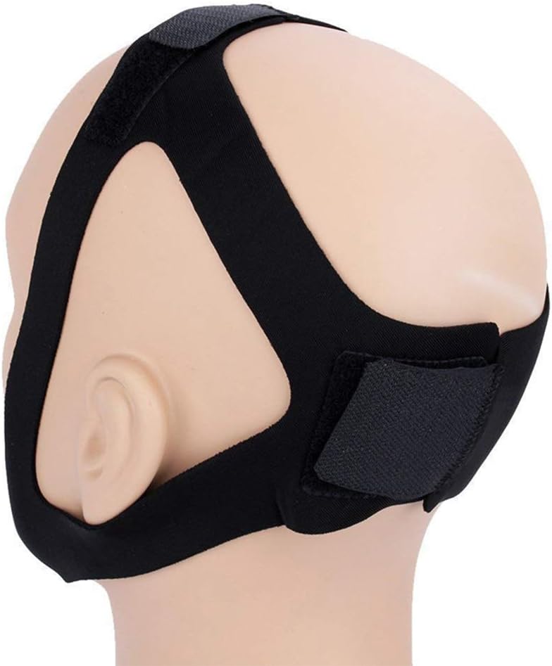Chin Strap to Prevent Snoring Made of Breathable Neoprene – Reduces Snoring and Ensures Comfortable Sleep at Night