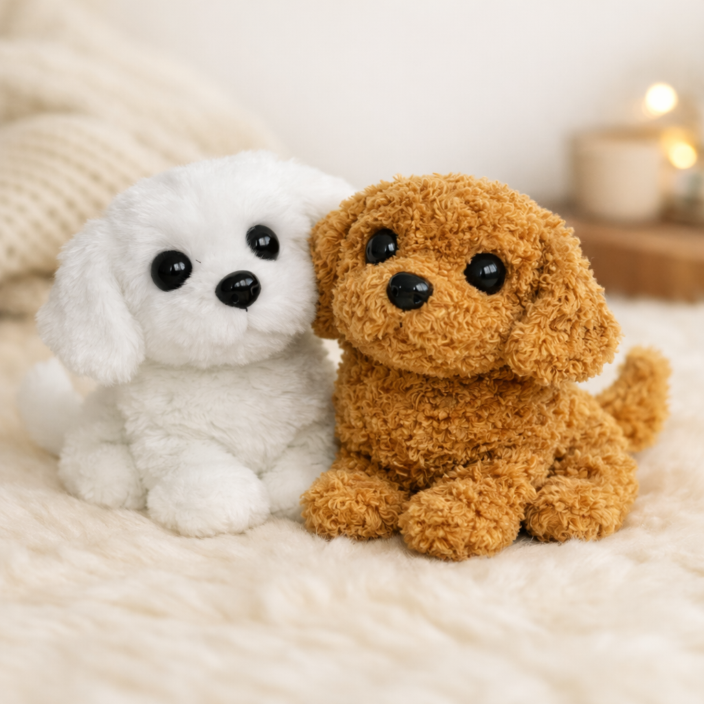 Chiot robot interactif et réaliste pour la compagnie à la maison