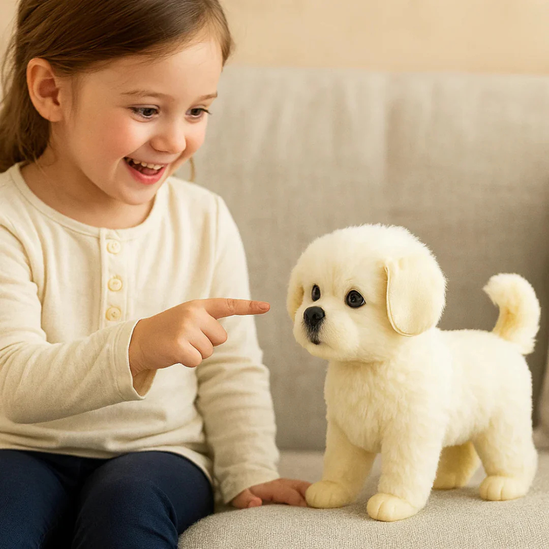 Chiot robot réaliste