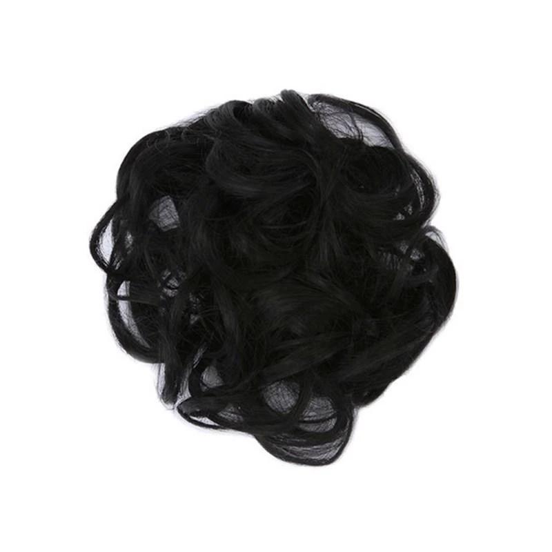 Chouchou postiche chignon flou