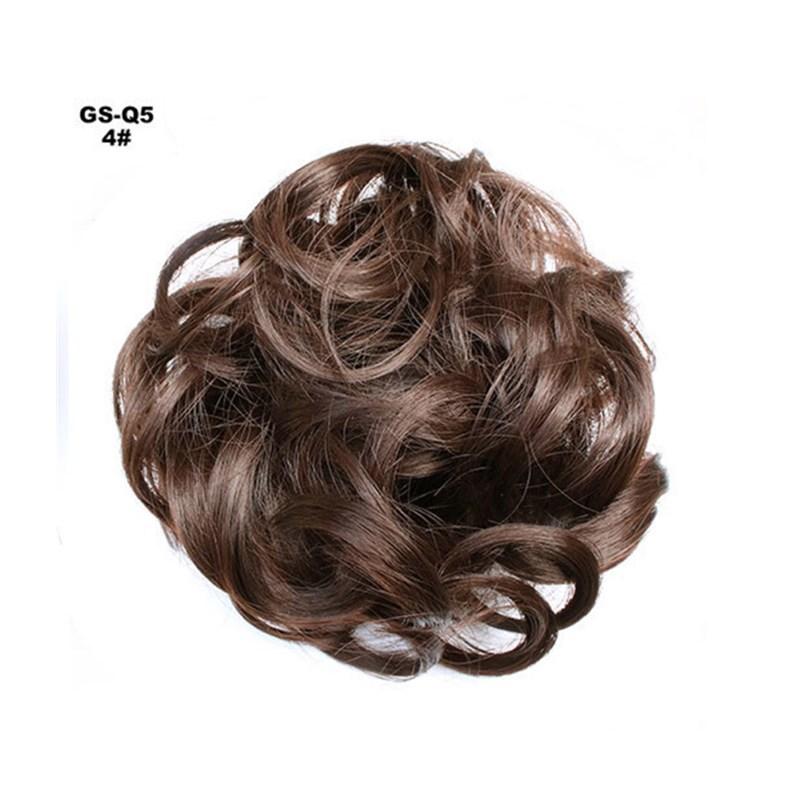 Chouchou postiche chignon flou