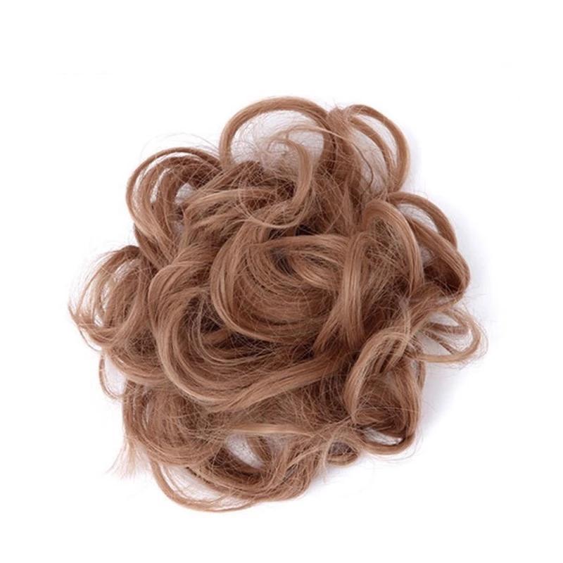 Chouchou postiche chignon flou