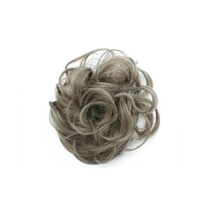 Chouchou postiche chignon flou