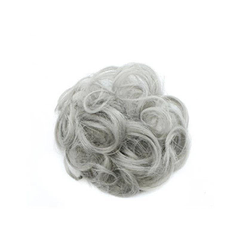 Chouchou postiche chignon flou