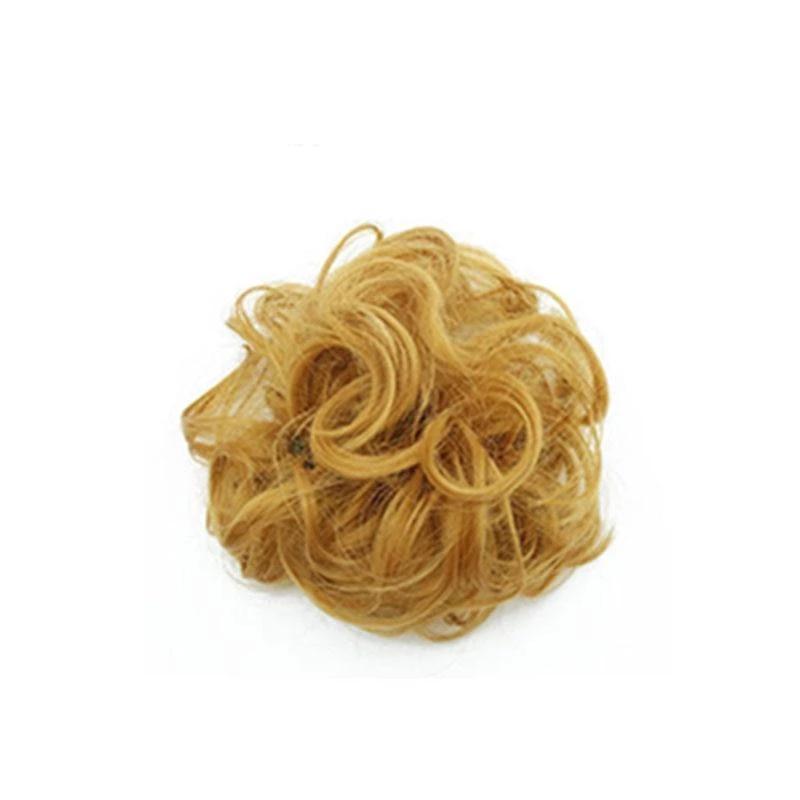Chouchou postiche chignon flou