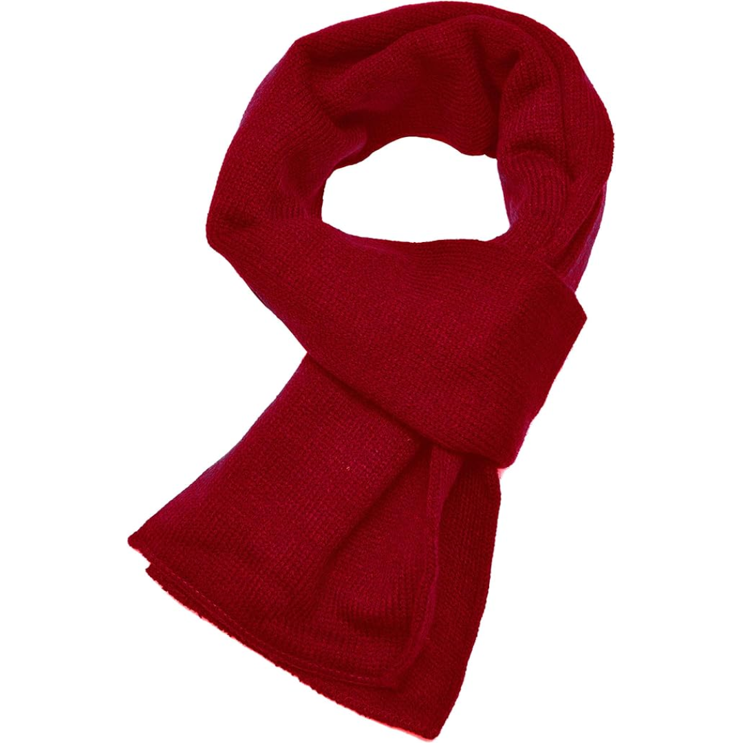 Classic Double Layer Knit Winter Scarf for Men - Xander