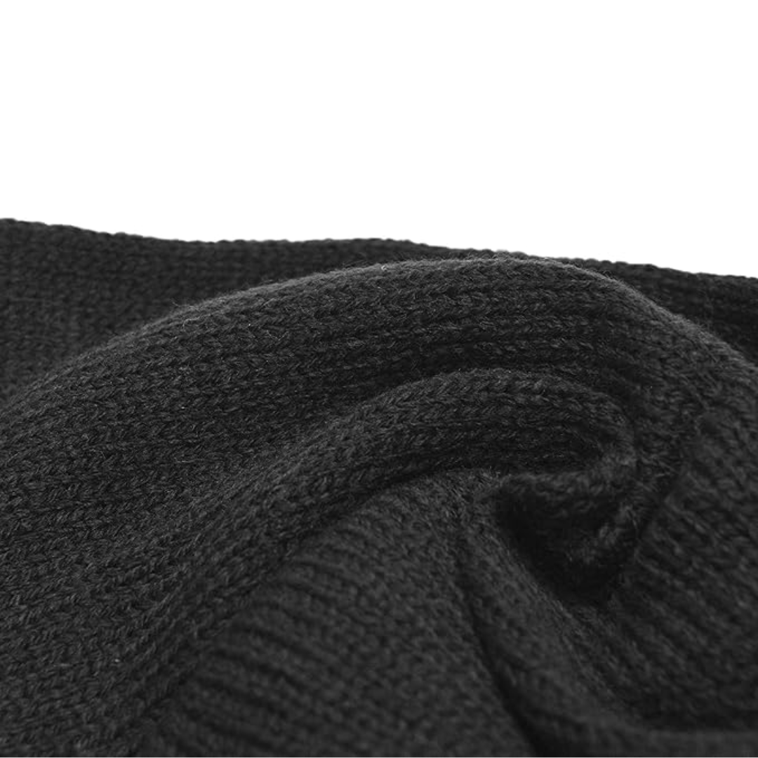 Classic Double Layer Knit Winter Scarf for Men - Xander