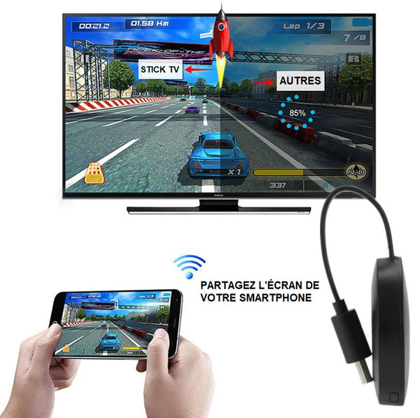 Clé multimédia pour TV