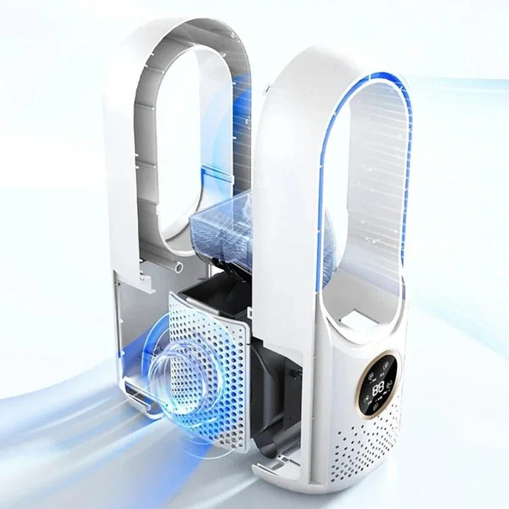 Climatiseur portable silencieux sans pales