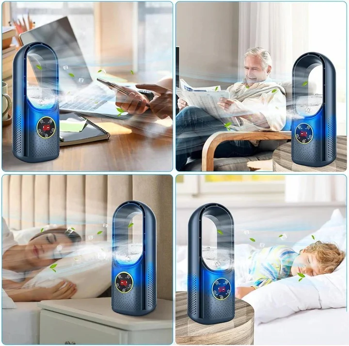 Climatiseur portable silencieux sans pales