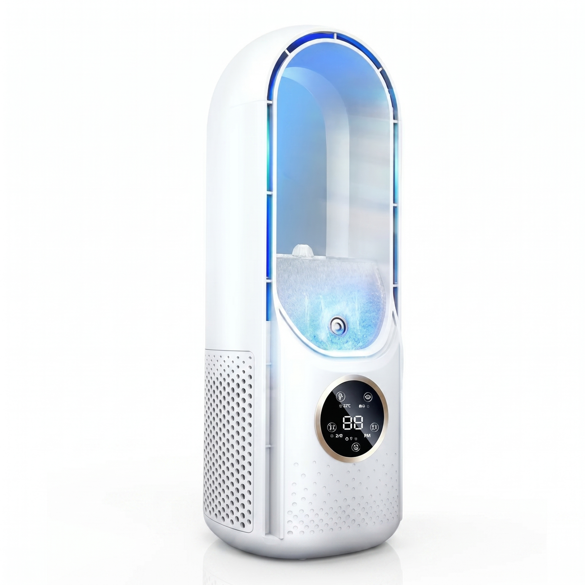 Climatiseur portable silencieux sans pales pour maison et bureau