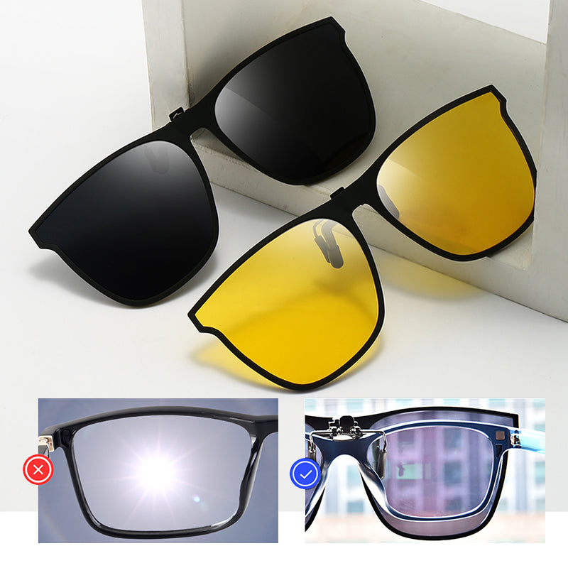 Clip solaire pour lunettes
