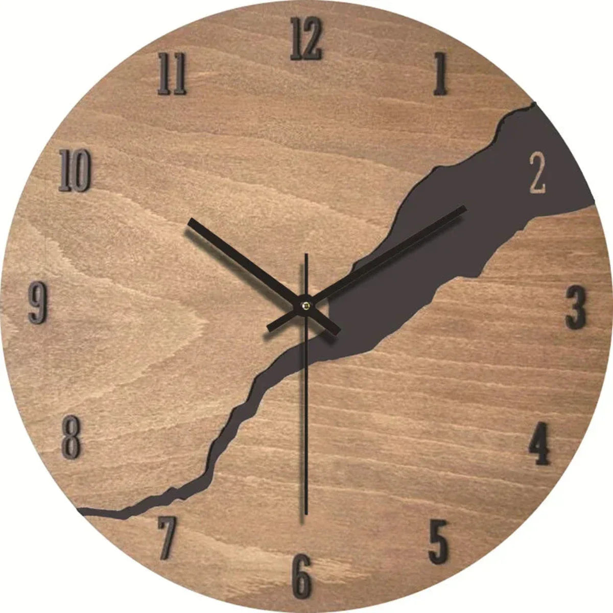 Clock with the Soul of Nature, Perfect for Any Interior!
