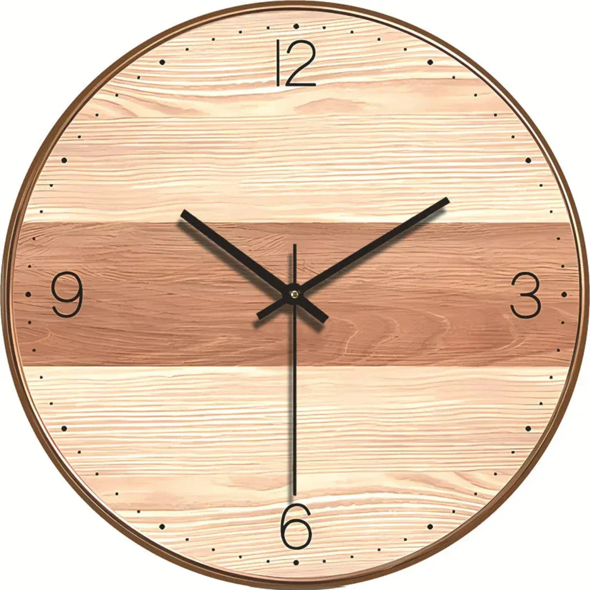 Clock with the Soul of Nature, Perfect for Any Interior!