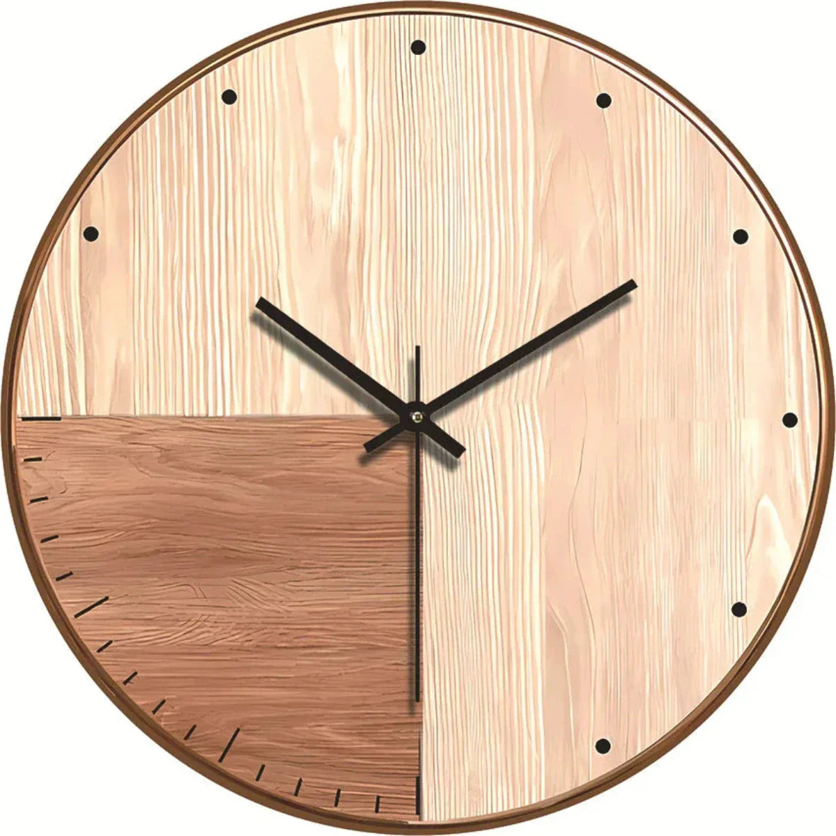 Clock with the Soul of Nature, Perfect for Any Interior!