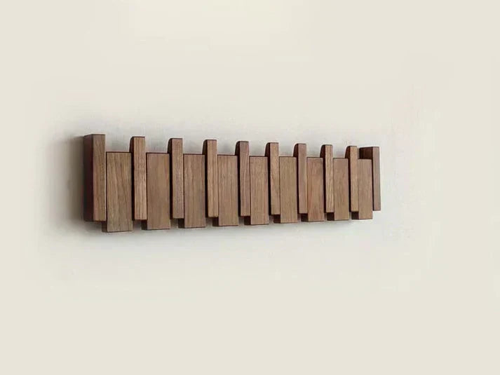 Coat Rack | Piano-Shaped Design | High-Quality Wood