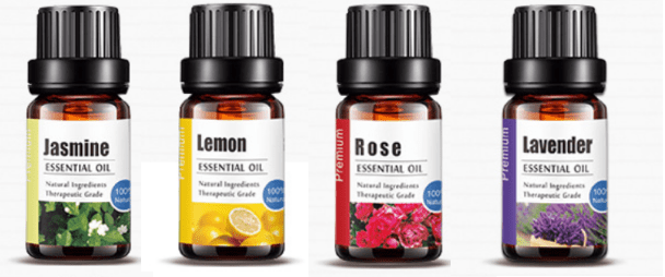 Coffret d'huiles essentielles (4 x 10 ml) - 100% pur et naturel