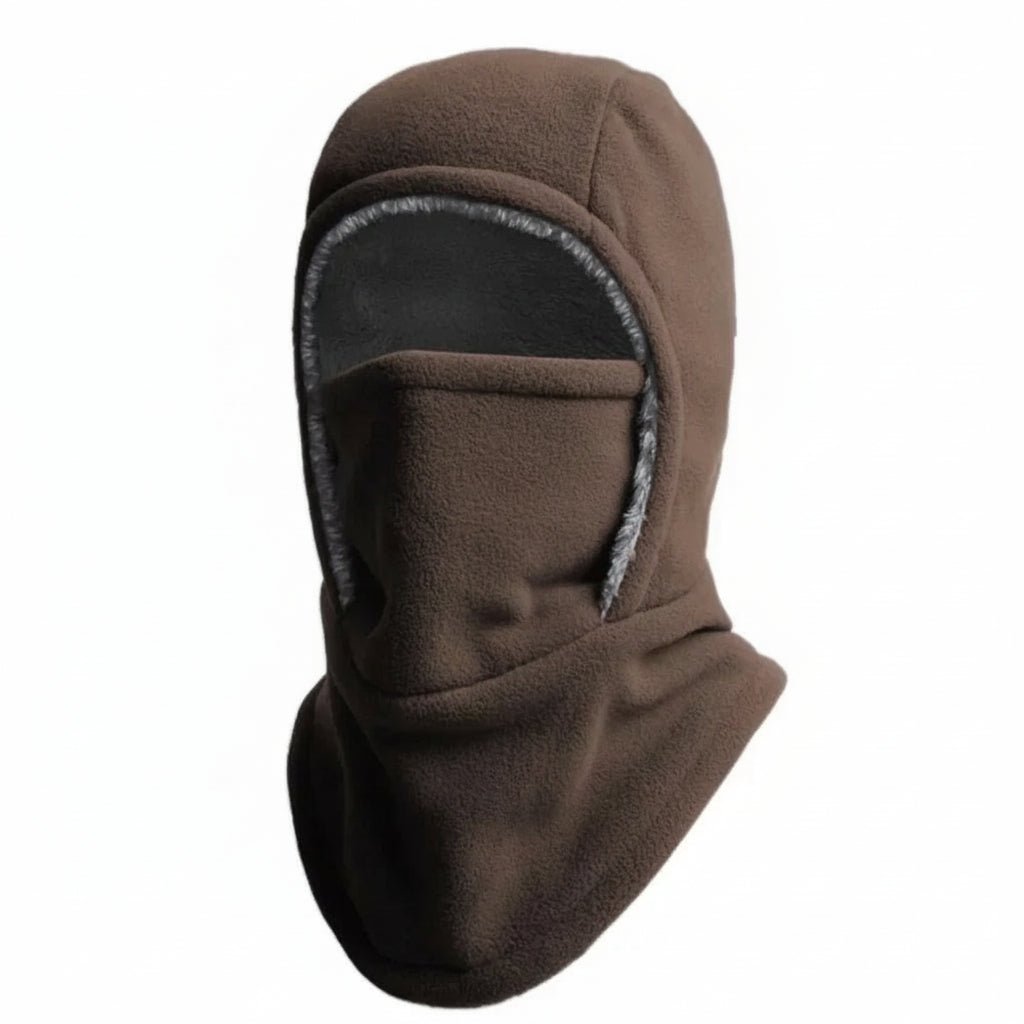 COLD HOOD – Thermal Fleece Balaclava for Cycling & Outdoor Sports in Icy Weather