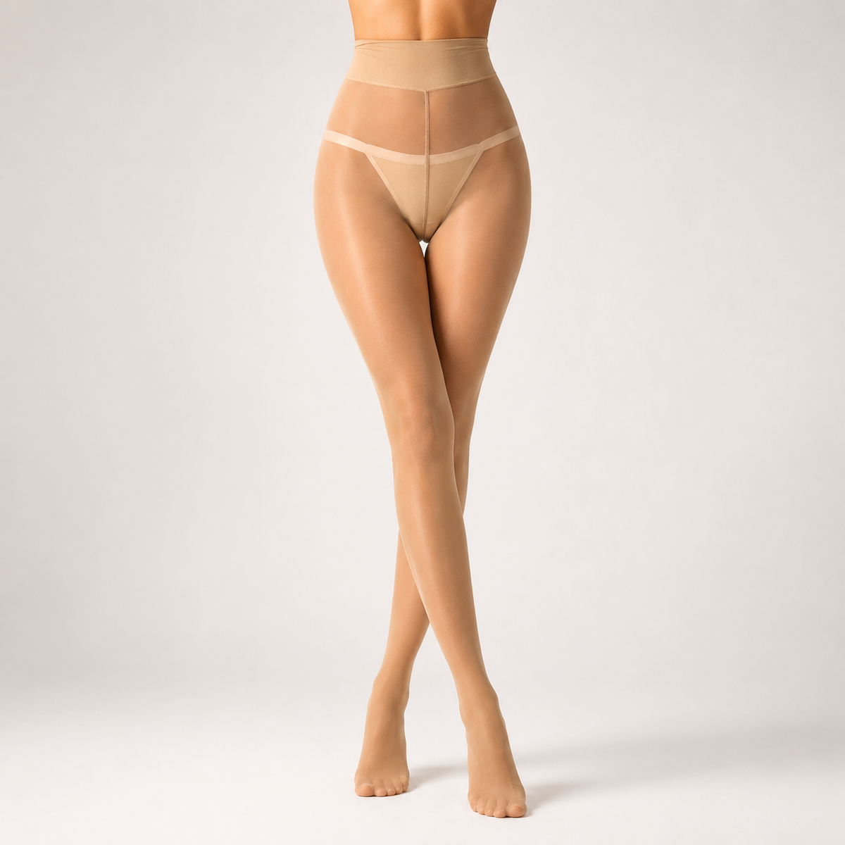 Collants fins extensibles conçus pour les formes (lot de 2)