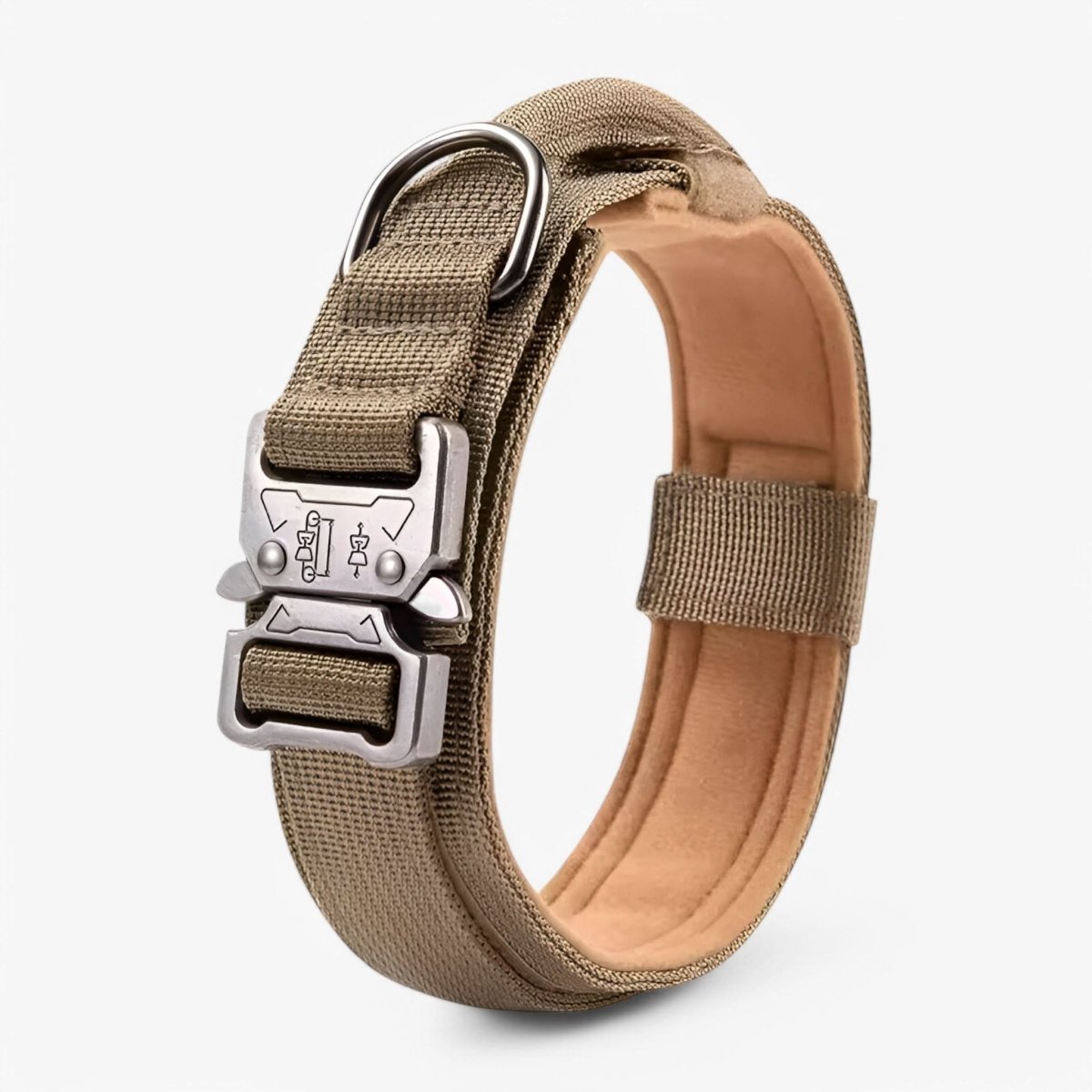 Collier de chien réglable en nylon durable, imperméable, avec poignée ergonomique, pour chiens de taille moyenne et grande