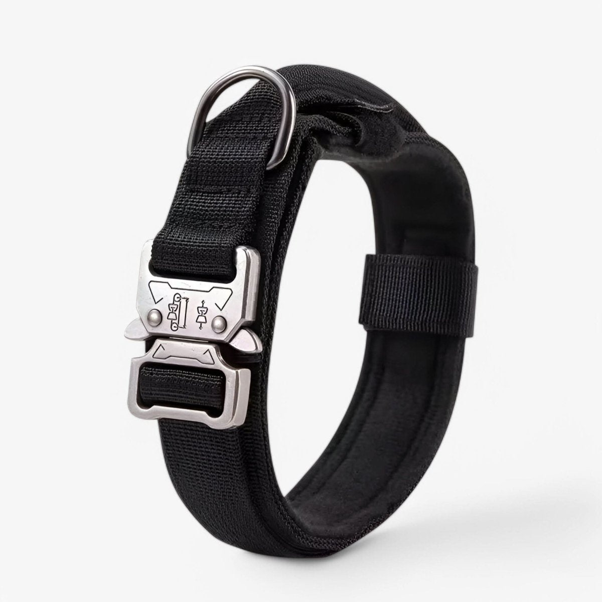 Collier de chien réglable en nylon durable, imperméable, avec poignée ergonomique, pour chiens de taille moyenne et grande