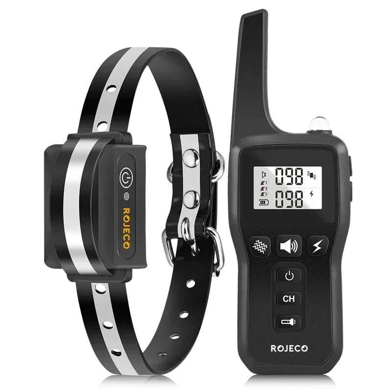 Collier de dressage pour chien 1000M – Vibration et son