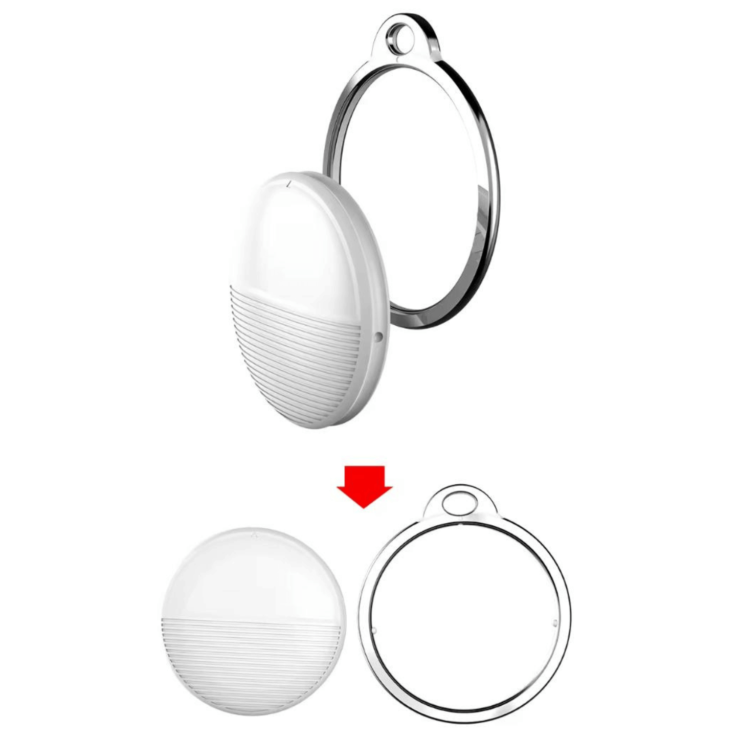 Collier pour chat avec localisateur Bluetooth et design réfléchissant pour une sécurité accrue