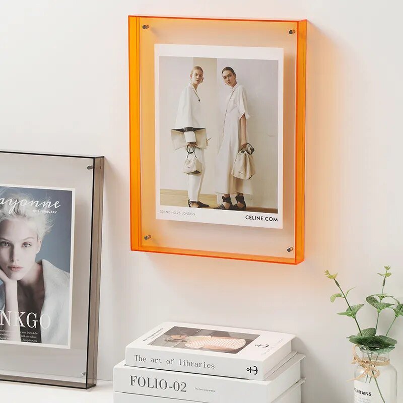 Colored Transparent Photo Frame – FramePop