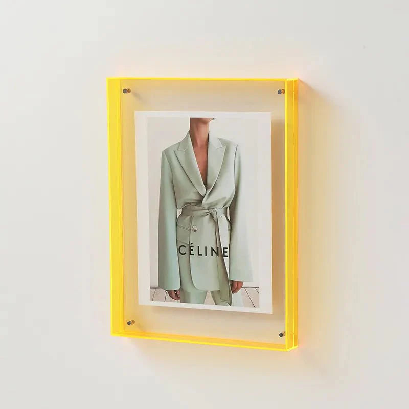 Colored Transparent Photo Frame – FramePop