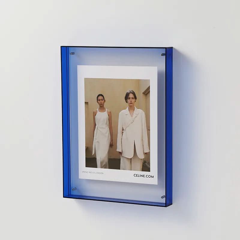 COLORFRAME - Colorful Transparent Acrylic Photo Frame for Vivid Memories