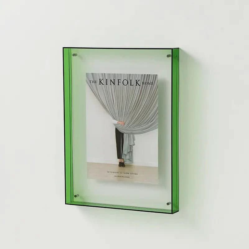 COLORFRAME - Colorful Transparent Acrylic Photo Frame for Vivid Memories