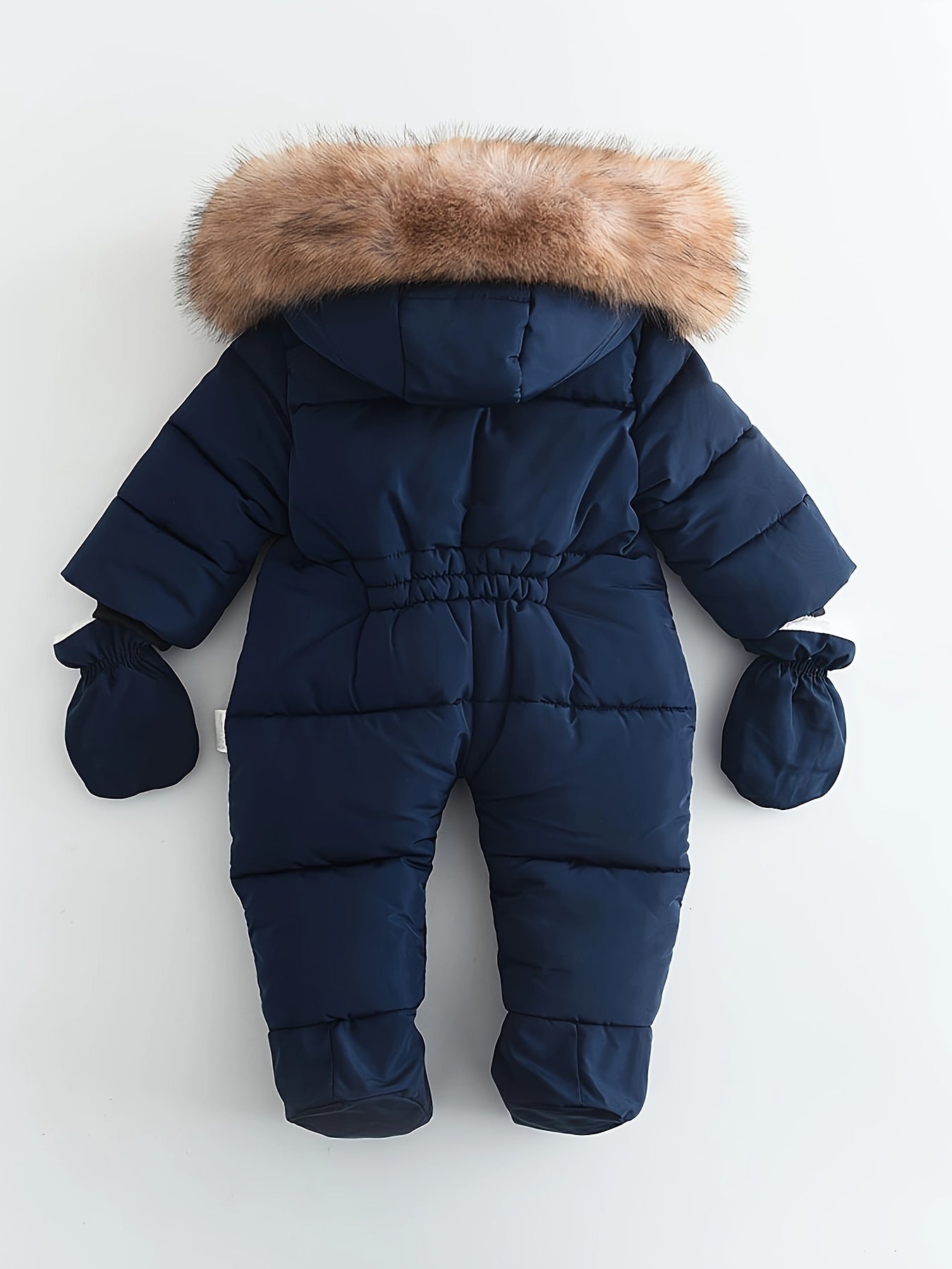Combinaison de neige luxueuse à capuche pour enfant pour le grand froid