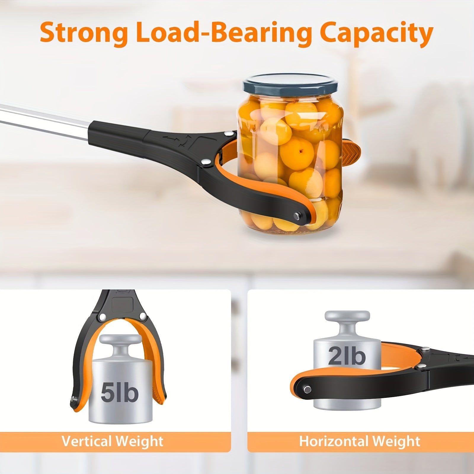 Comfortable Gripper with Rotation – Lightweight and Practical for Effortless Reach