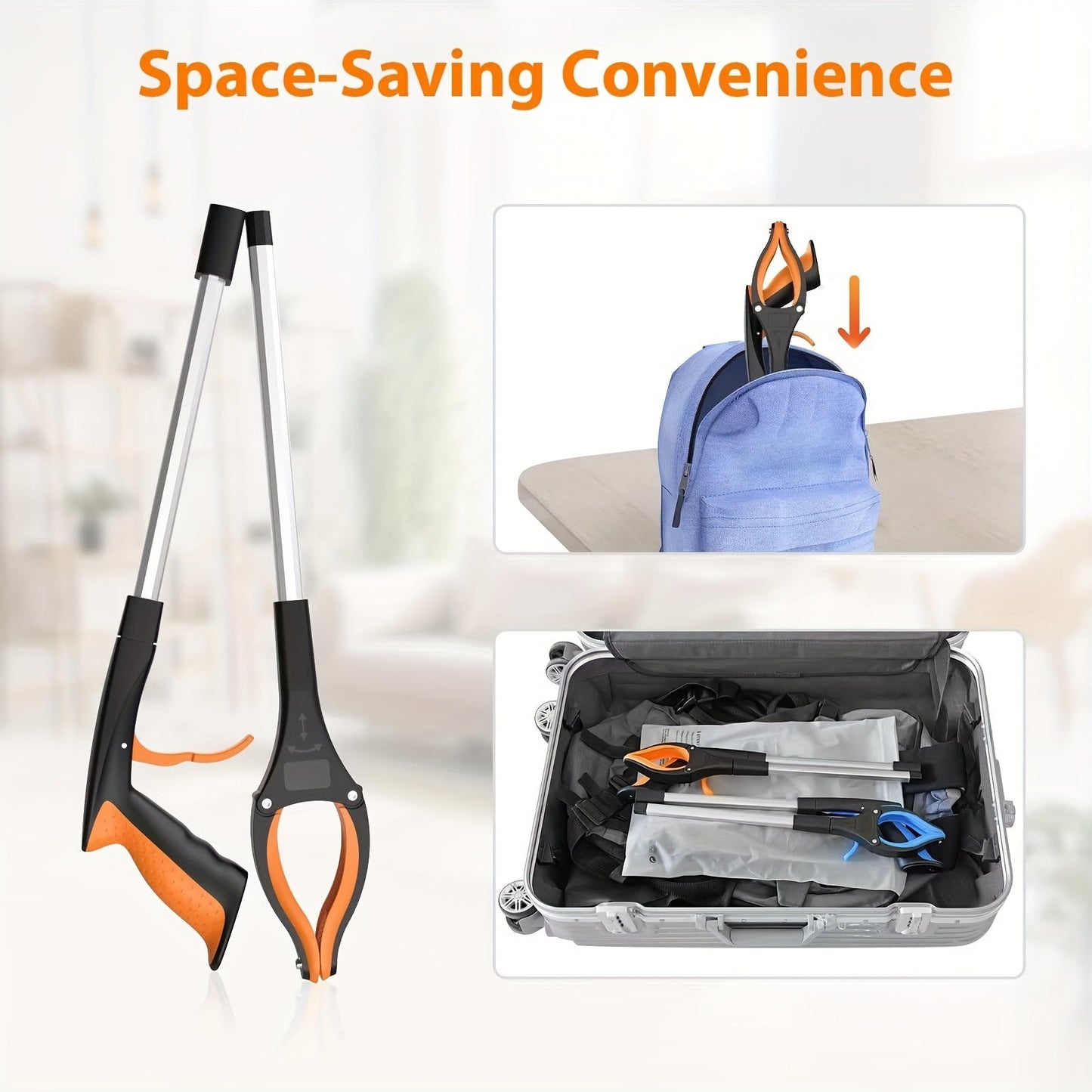 Comfortable Gripper with Rotation – Lightweight and Practical for Effortless Reach