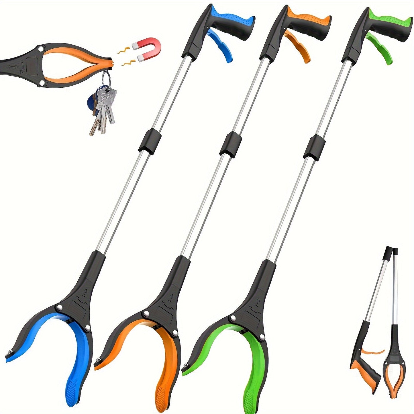 Comfortable Gripper with Rotation – Lightweight and Practical for Effortless Reach