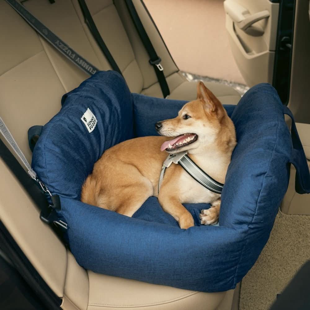 COMFYRIDE DOG SEAT – Dog seat bed with safety belt & non-slip bottom