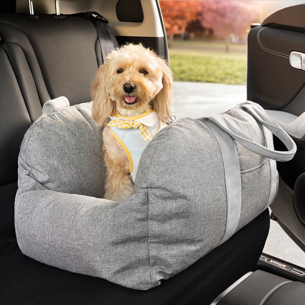 COMFYRIDE DOG SEAT – Dog seat bed with safety belt & non-slip bottom