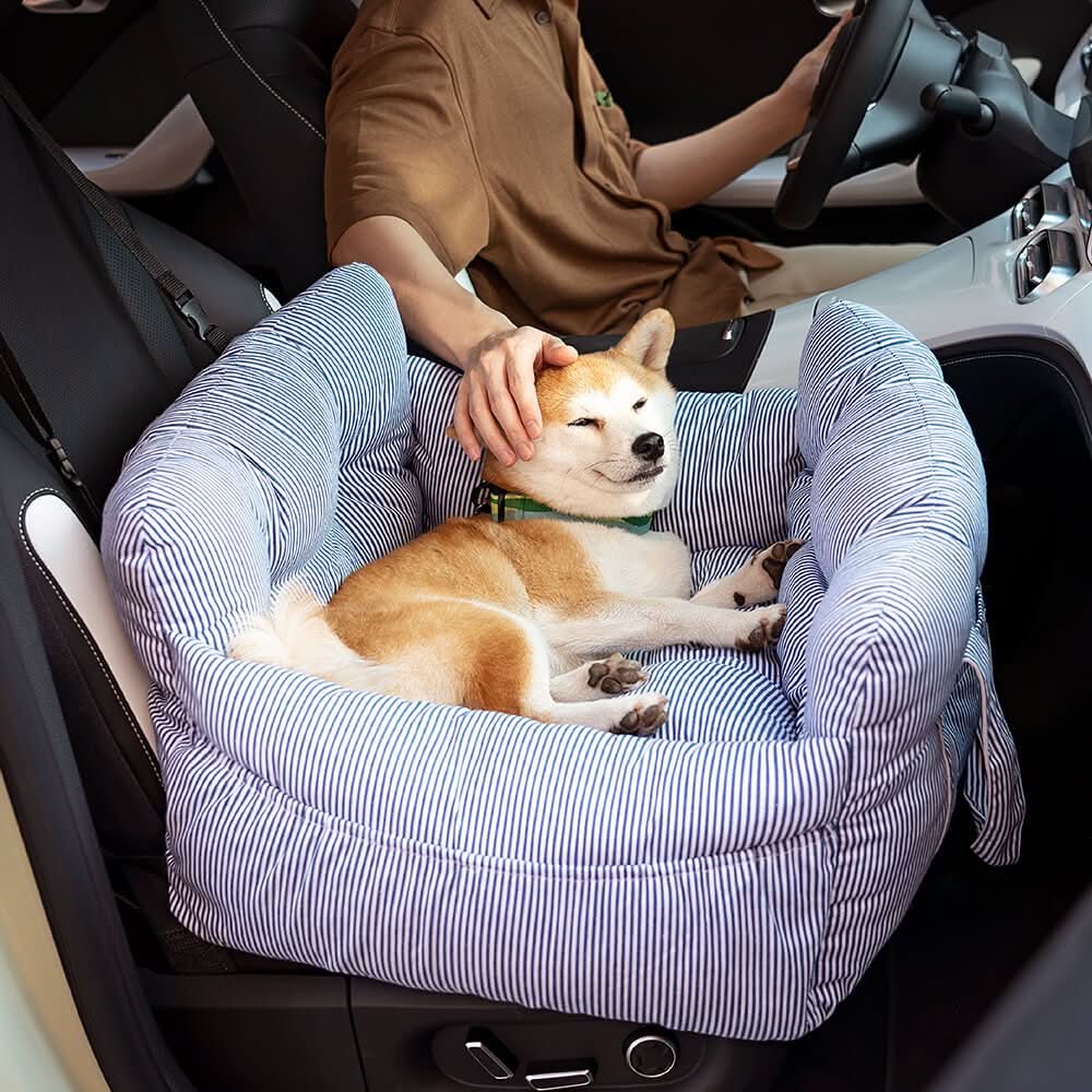 COMFYRIDE DOG SEAT – Dog seat bed with safety belt & non-slip bottom