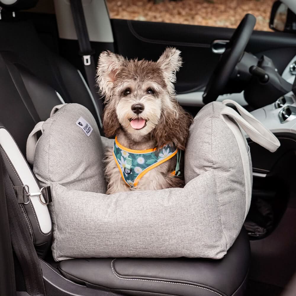 COMFYRIDE DOG SEAT – Dog seat bed with safety belt & non-slip bottom