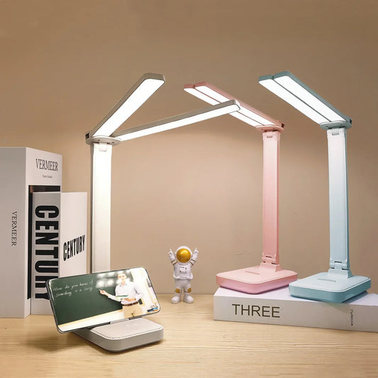 Compact Folding LED Lamp with Touch Control