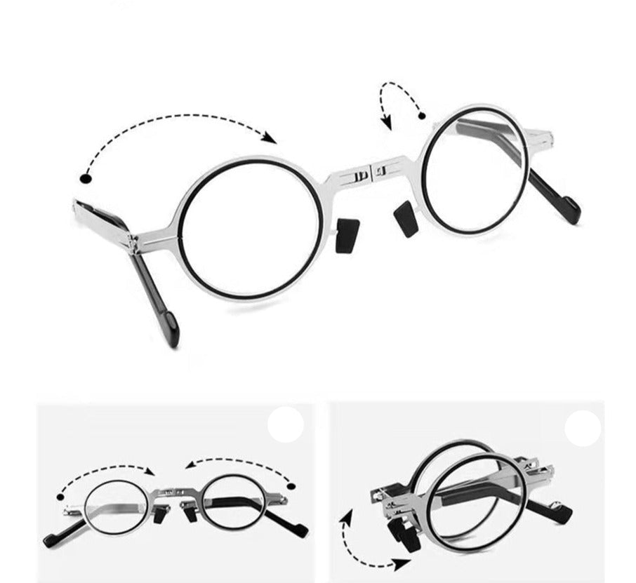Compact Reading Glasses with Folding Function
