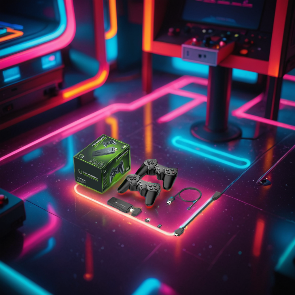 Console de jeux rétro avec 20 000 jeux classiques